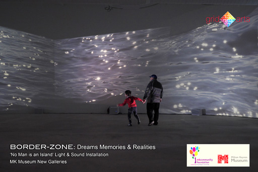 Border-Zone: Dreams Memories & Realities Installation Art - The Gray Circle 1